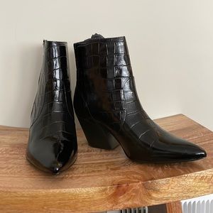 All Saints Black Ankle Boot